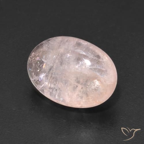 4.51ct Natural Rosado medio morganita, Ovalada, Transparente