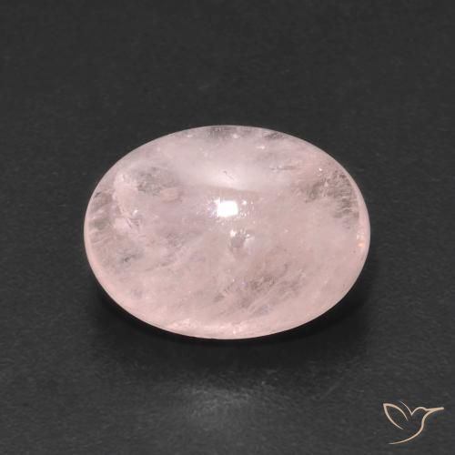 4.19ct Natural Medium Light-Pink morganita, Ovalada, Translúcido
