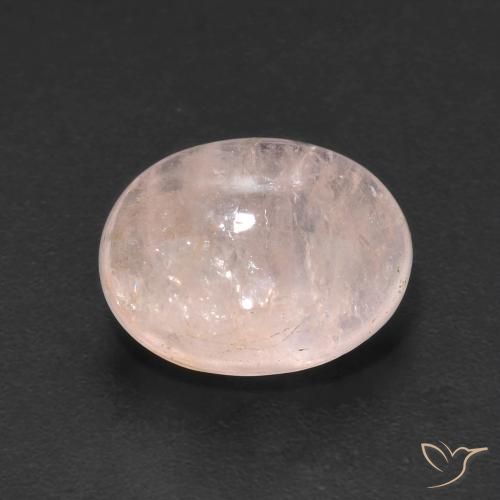 4.91ct Natural Rosado medio morganita, Ovalada, Transparente