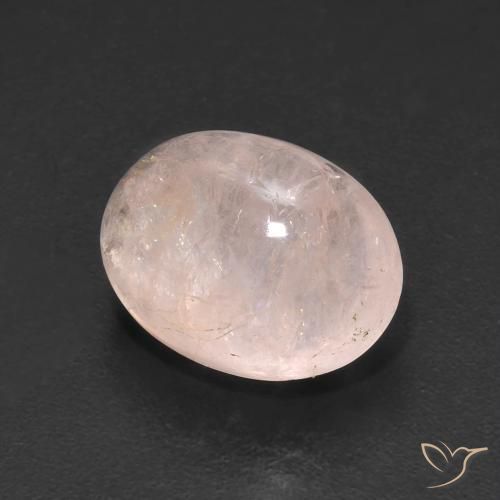 Morganita Rosado medio natural de 4.91 ct, Ovalada, Transparente