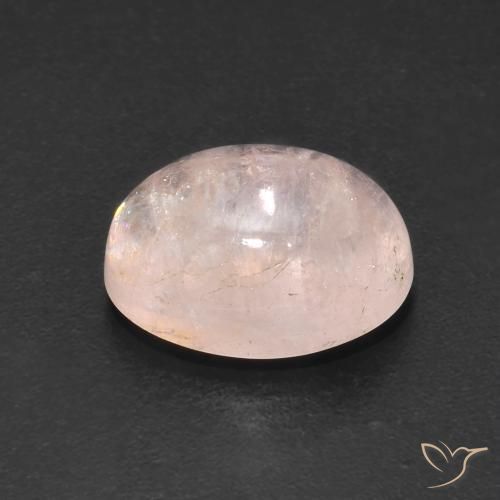 Morganita Rosado medio natural de 4.91 ct, Ovalada, Transparente