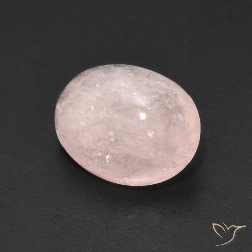 Morganita Rosado medio natural de 3.67 ct, Ovalada, Translúcido