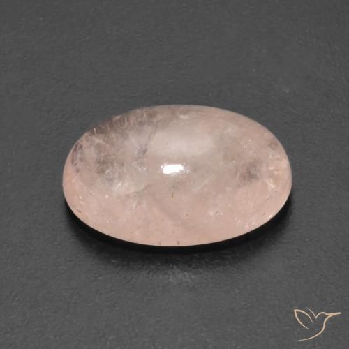 Morganita Rosado medio natural de 4.50 ct, Ovalada, Transparente