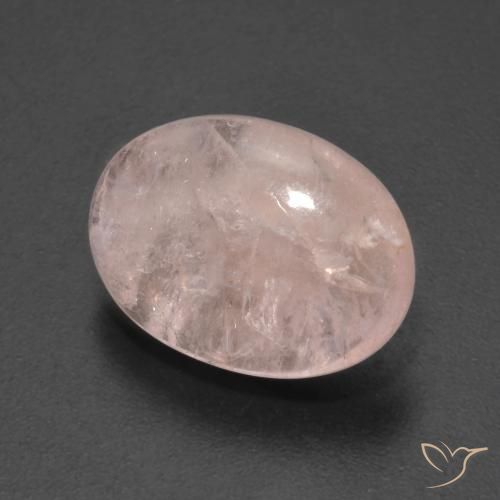 Morganita Rosado medio natural de 5.02 ct, Ovalada, Transparente