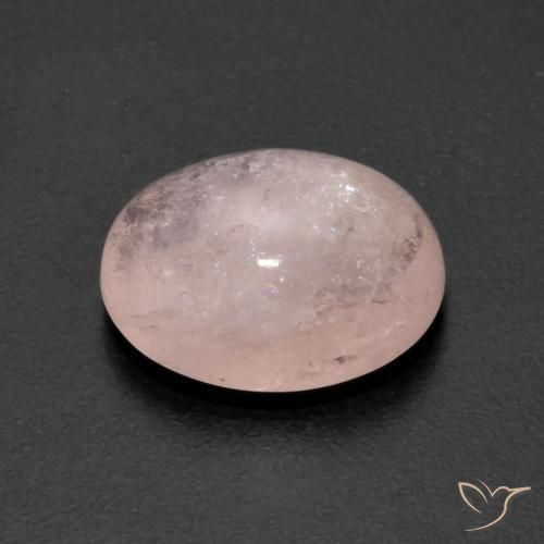 Morganita Rosado flamingo natural de 4.47 ct, Ovalada, Transparente