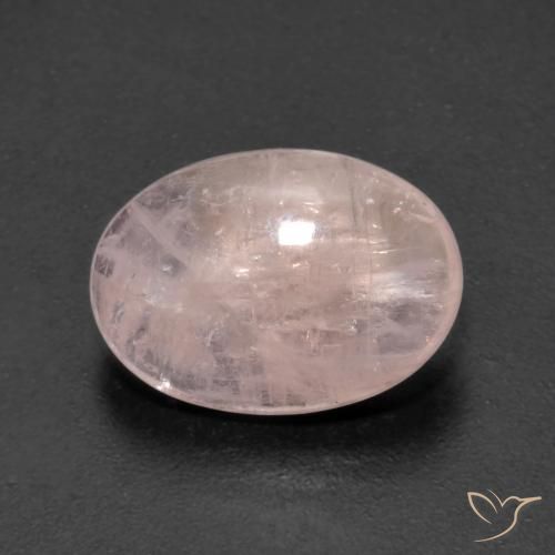 3.88ct Natural Rosado medio morganita, Ovalada, Transparente