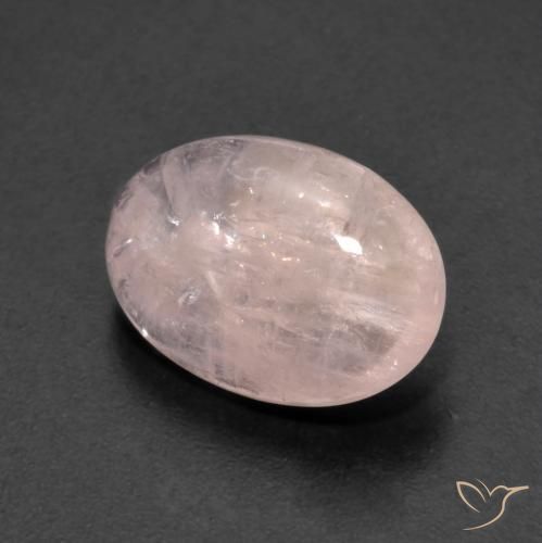 Morganita Rosado medio natural de 3.88 ct, Ovalada, Transparente