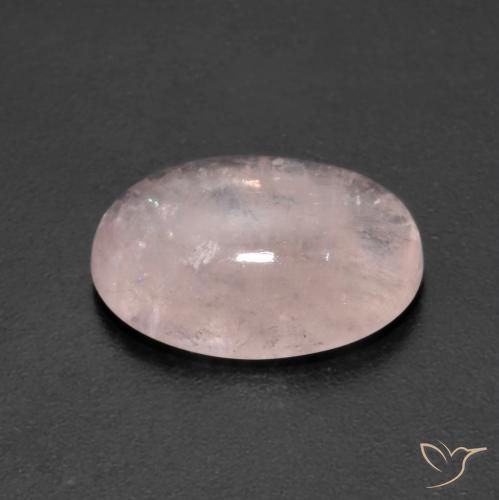 Morganita Rosado medio natural de 3.88 ct, Ovalada, Transparente