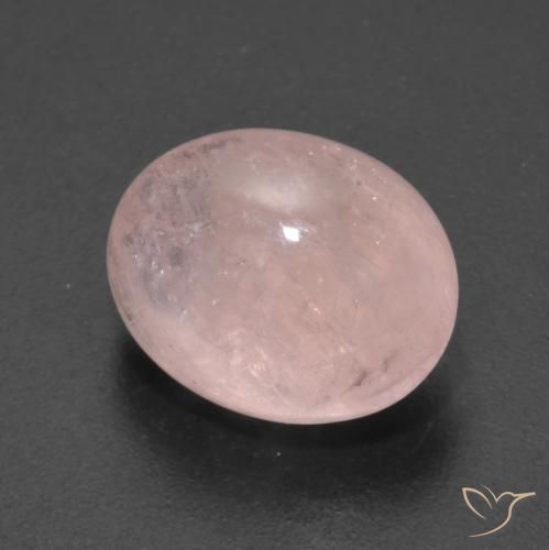 Morganita Rosado medio natural de 5.95 ct, Ovalada, Transparente