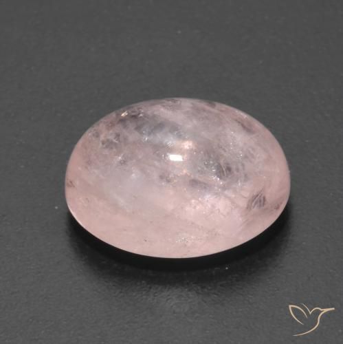 Morganita Rosado medio natural de 5.95 ct, Ovalada, Transparente