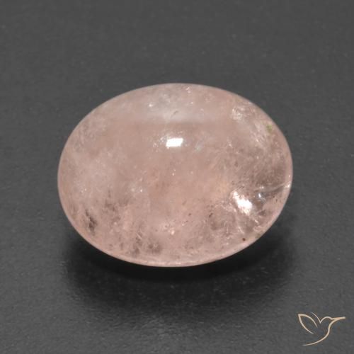 5.27ct Natural Rosado salmón morganita, Ovalada, Transparente