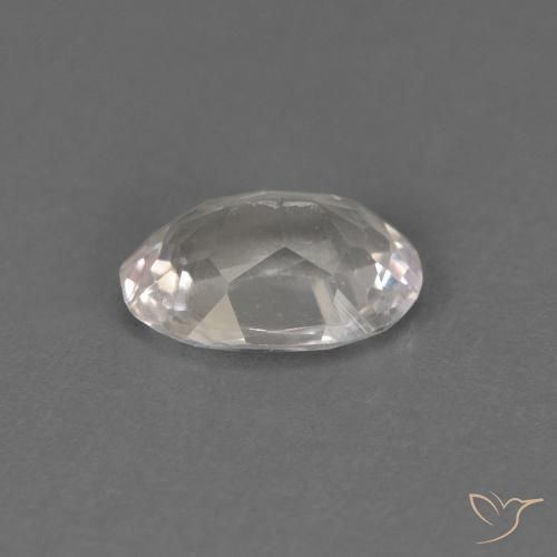 Morganita Rosado muy claro natural de 0.41 ct, Ovalada, VVS-VS