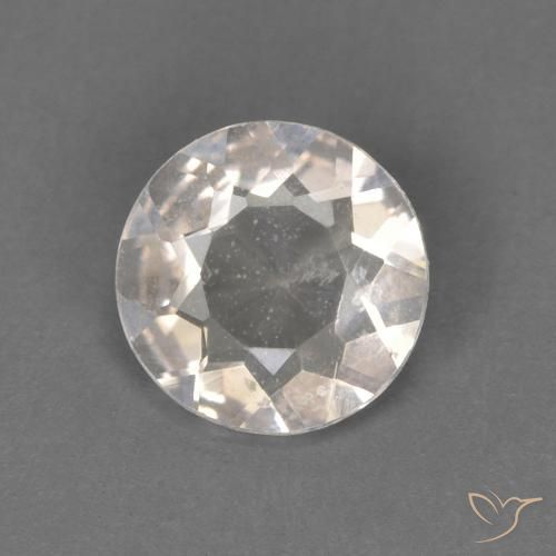 Morganita Rosado salmón natural de 0.51 ct, Redondo, VVS-VS