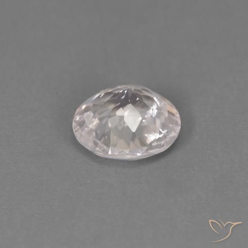 Morganita Rosado muy claro natural de 0.41 ct, Redondo, VS