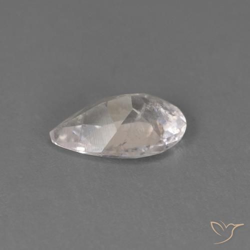 Morganita Rosado flamingo natural de 0.34 ct, En forma de pera, SI