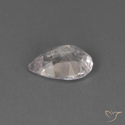 Morganita Rosado muy claro natural de 0.53 ct, En forma de pera, SI