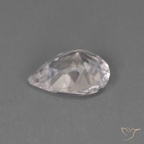 Morganita Rosado muy claro natural de 0.52 ct, En forma de pera, SI