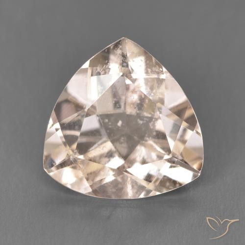 3.53ct Natural Medium Light-Pink Morganita, Trillón, VS