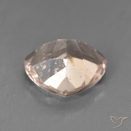 Morganita Medium Light-Pink natural de 3.53 ct, Trillón, VS