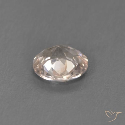 Morganita Rosado muy claro natural de 0.33 ct, Redondo, VS