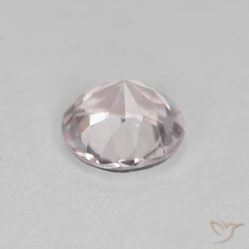 Morganita Rosado claro natural de 0.61 ct, Redondo, VS