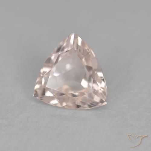 Morganita Rosado salmón natural de 0.33 ct, Trillón, VVS-VS