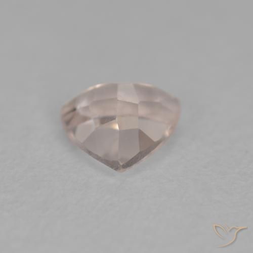 Morganita Rosado salmón natural de 0.33 ct, Trillón, VVS-VS