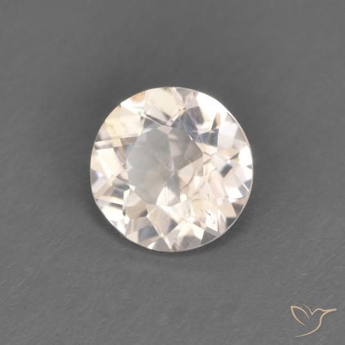 Morganita Rosado muy claro natural de 0.31 ct, Redondo, VS