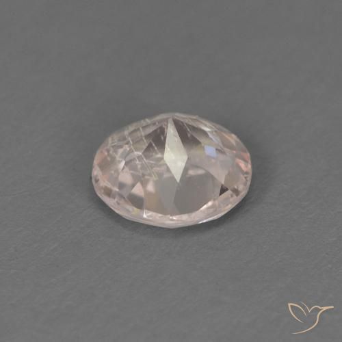 Morganita Rosado muy claro natural de 0.31 ct, Redondo, VS