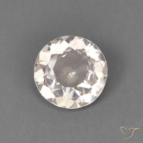 0.40ct Natural Medium Light-Pink Morganita, Redondo, VS