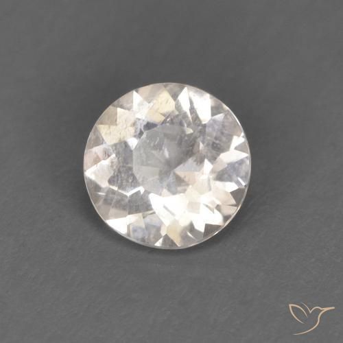 Morganita Rosado muy claro natural de 0.32 ct, Redondo, VS