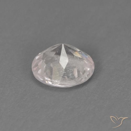 Morganita Rosado muy claro natural de 0.32 ct, Redondo, VS
