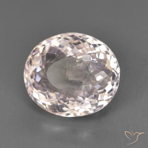 Morganita Rosado salmón natural de 5.59 ct, Corte Óvalo, VS