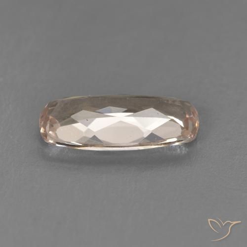 Morganita Rosado medio natural de 1.38 ct, Forma Cojín, VVS-VS