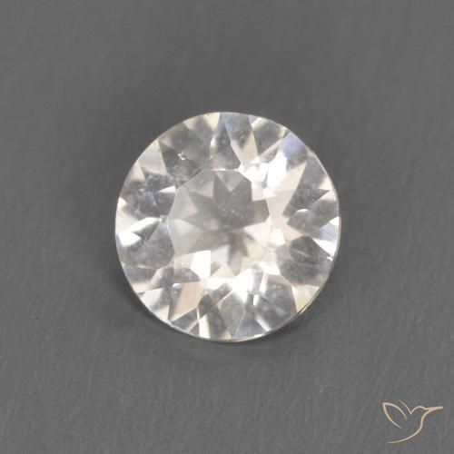 Morganita Rosado salmón natural de 0.26 ct, Redondo, VVS-VS