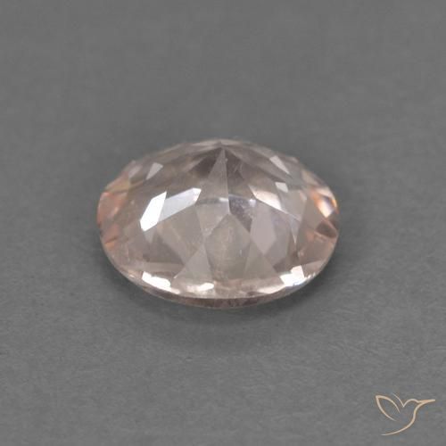 Morganita Rosado muy claro natural de 0.34 ct, Redondo, VS