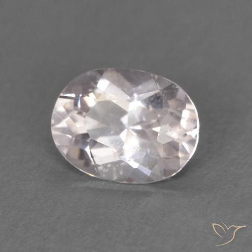Morganita Rosado claro natural de 0.34 ct, Ovalada, VS