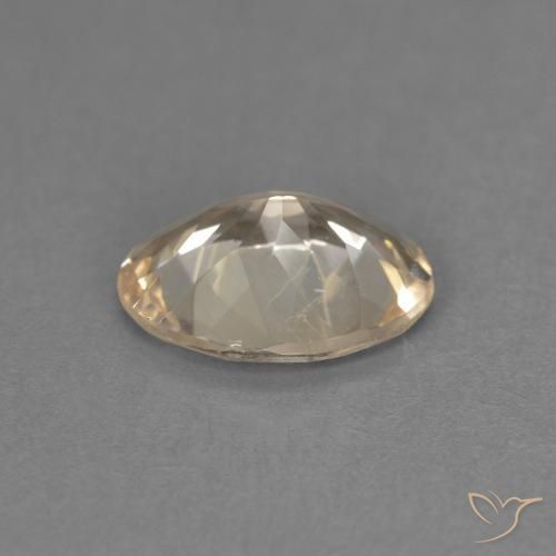 Morganita Naranja claro natural de 0.83 ct, Ovalada, VS