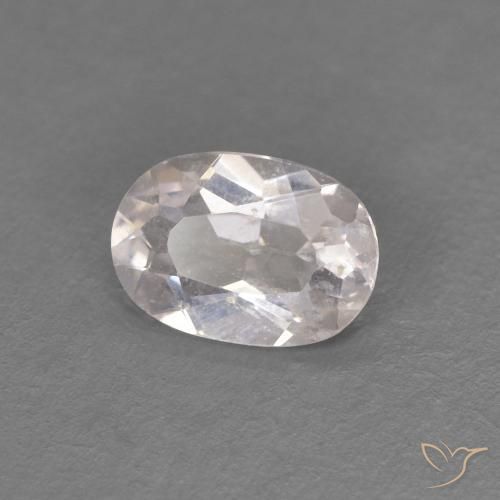 Morganita Rosado flamingo natural de 0.36 ct, Ovalada, VS