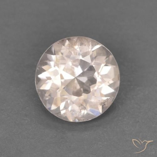 0.31ct Natural Rosado muy claro Morganita, Redondo, VS