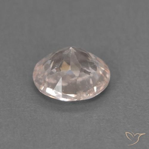 Morganita Rosado muy claro natural de 0.31 ct, Redondo, VS