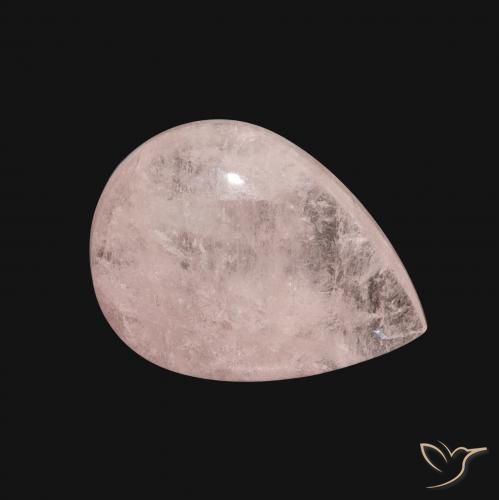 Morganita Rosado medio natural de 7.83 ct, En forma de pera, Translúcido