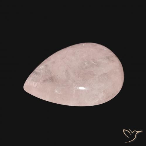 Morganita Rosado medio natural de 7.83 ct, En forma de pera, Translúcido
