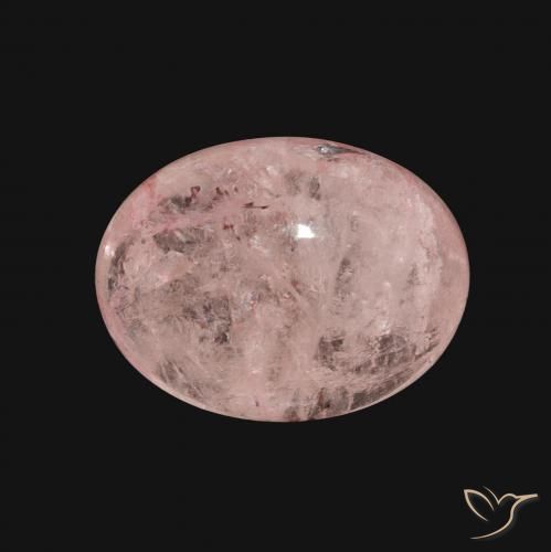 9.17ct Natural Rosado flamingo morganita, Ovalada, Translúcido