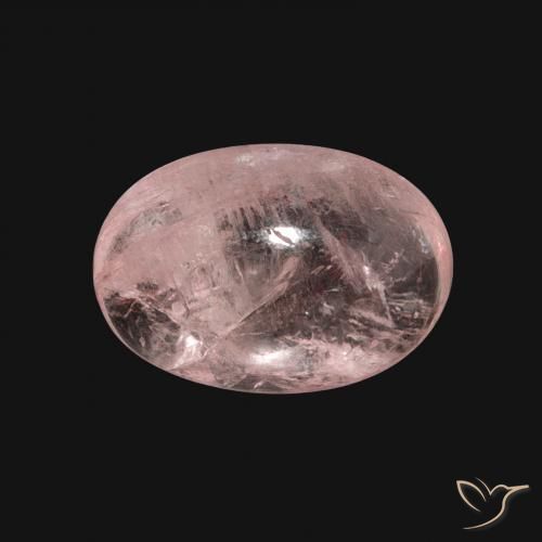 5.37ct Natural Rosado flamingo morganita, Ovalada, Translúcido