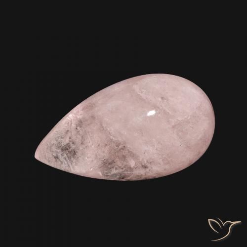 8.18ct Natural Rosado medio Morganita, En forma de pera, Translúcido