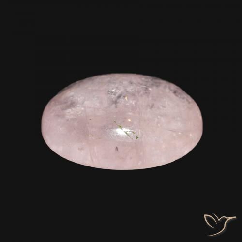 Morganita Rosado flamingo natural de 4.80 ct, Ovalada, Transparente