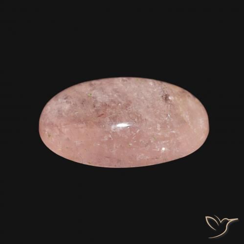 Morganita Rosado claro natural de 4.29 ct, Ovalada, Transparente