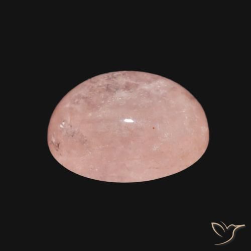 Morganita Rosado claro natural de 3.55 ct, Ovalada, Transparente