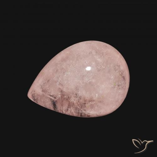 4.18ct Natural Rosado claro morganita, En forma de pera, Transparente